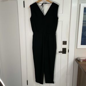 NWT LOFT Outlet Black Jumpsuit -Petite Medium